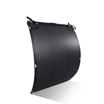 100 Watt 12V Flexible Solar Panel - Monocrystalline ETFE Design with 360 Degree Bendability