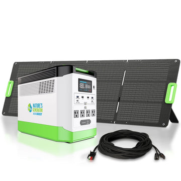 Nature's Generator Lithium 1800 Solar Generator for Reliable Power Anywhere - Power Independence HQ