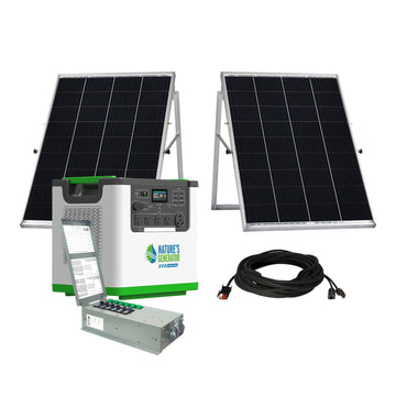 Nature's Generator Solar Generator 3600 with Transfer Switch