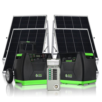 Nature's Generator Elite Platinum Solar Generator - PE System