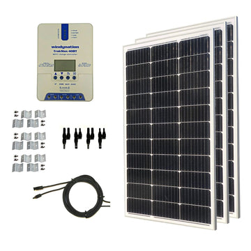 300-Watt Solar Panel Kit with TrakMax MPPT 40A Charge Controller