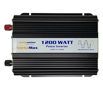 VertaMax 1200 Watt Power Inverter - Modified 12V Inverter for Reliable Power