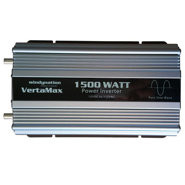 VertaMax 1500 Watt Power Inverter – 12 Volt Pure Sine Wave Performance