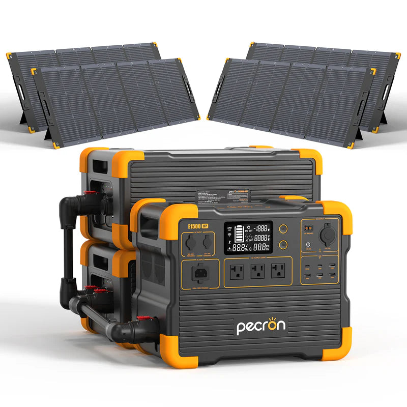 PECRON E1500LFP Solar Generator Kit for Reliable Power Solutions - Power Independence HQ
