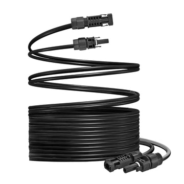 50 Foot MC4 Extension Cables for MyGrid 10K System - Quick Release