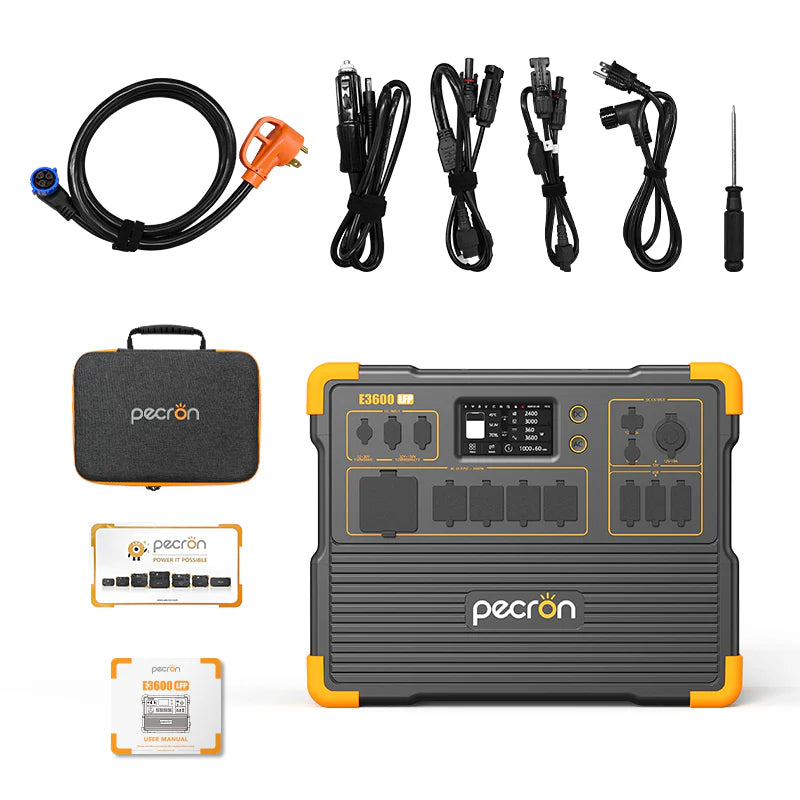 PECRON E3600LFP Power Station 3600W - Power Independence HQ