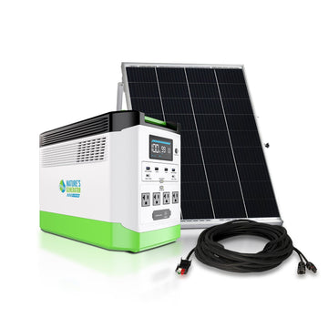 Nature's Generator Lithium 1800 Solar Generator for Eco-Friendly Power Solutions