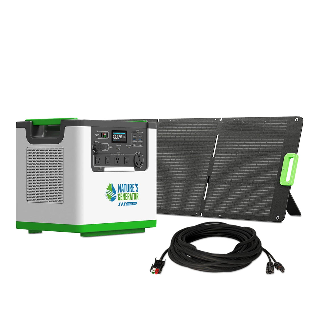 Nature's Generator Solar Generator Lithium 3600 - Power Independence HQ