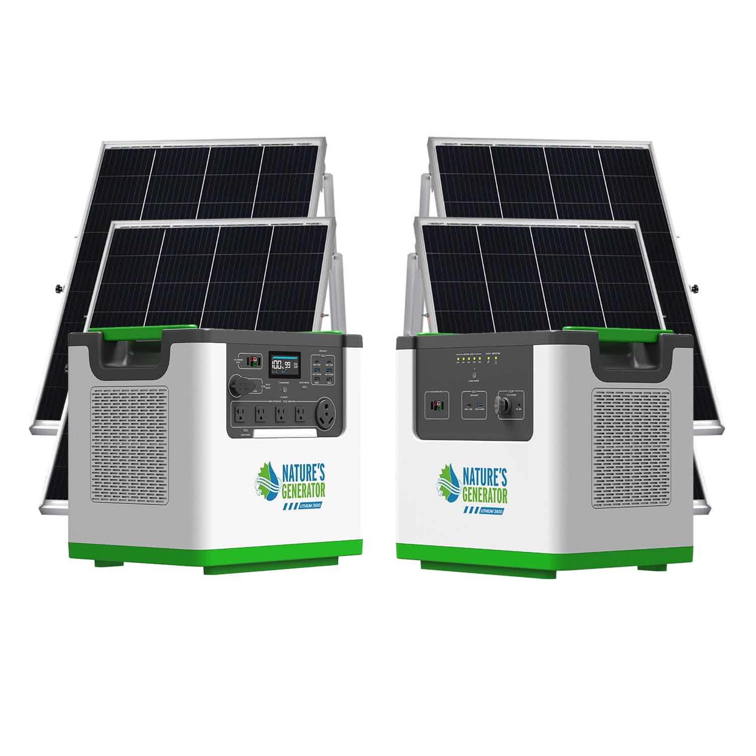 Nature's Generator Solar Generator Lithium 3600 - Power Independence HQ