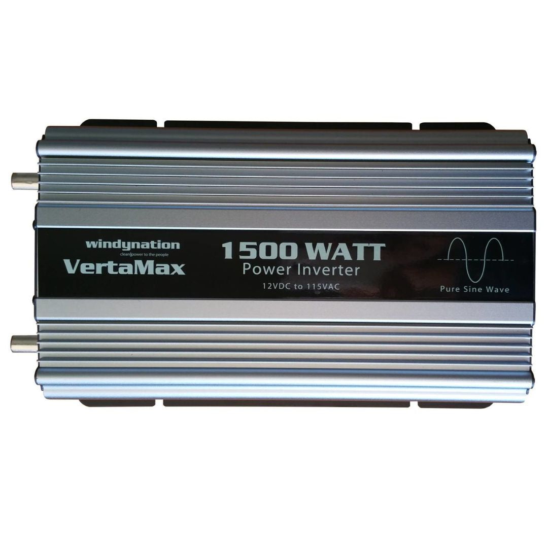 VertaMax 1500 Watt Power Inverter – 12 Volt Pure Sine Wave Performance