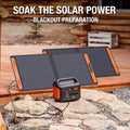 SolarSaga 100W Add-on for Enhanced Solar Power Efficiency - Power Independence HQ