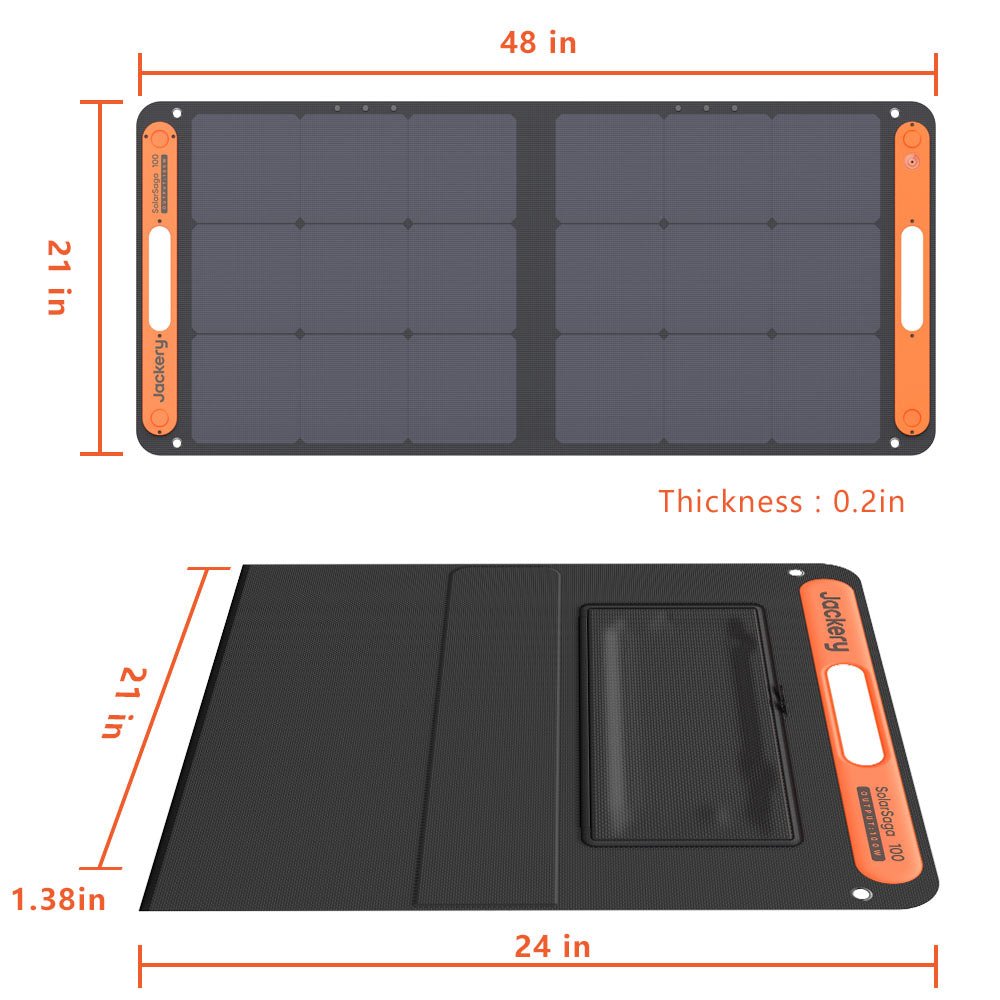 SolarSaga 100W Add-on for Enhanced Solar Power Efficiency - Power Independence HQ
