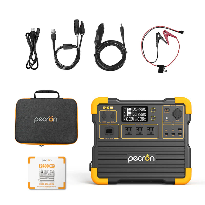 PECRON E2400LFP Portable Power Station - Power Independence HQ