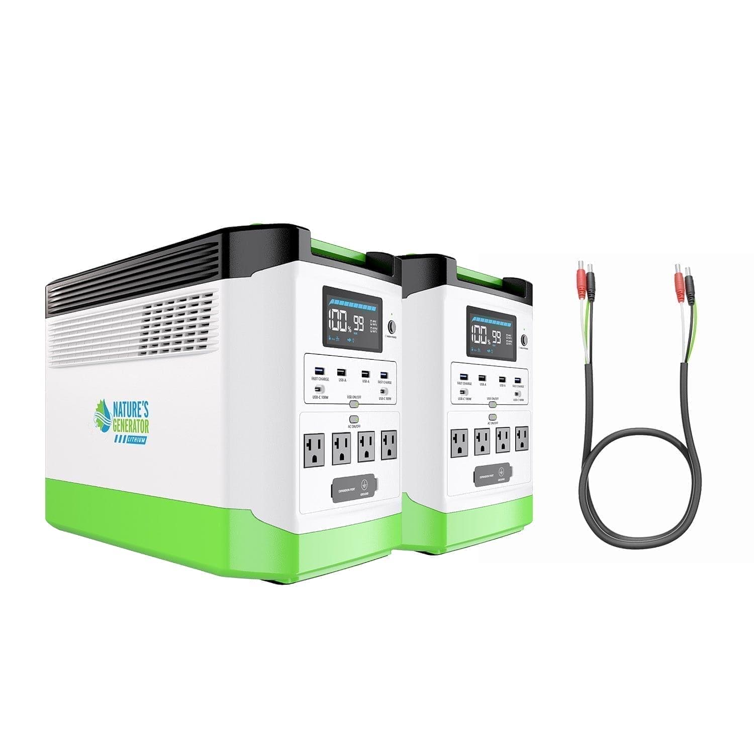 Nature's Generator Power Station Lithium 1800 - Power Independence HQ