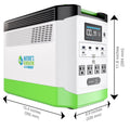 Nature's Generator Lithium 1800 Solar Generator for Reliable Power Anywhere - Power Independence HQ