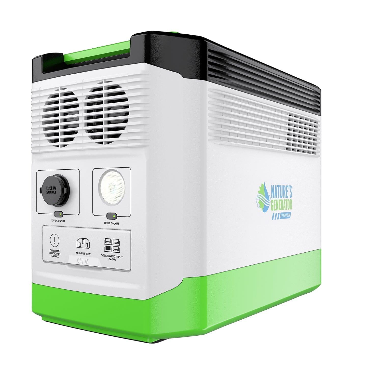 Nature's Generator Lithium 1800 Solar Generator for Reliable Power Anywhere - Power Independence HQ