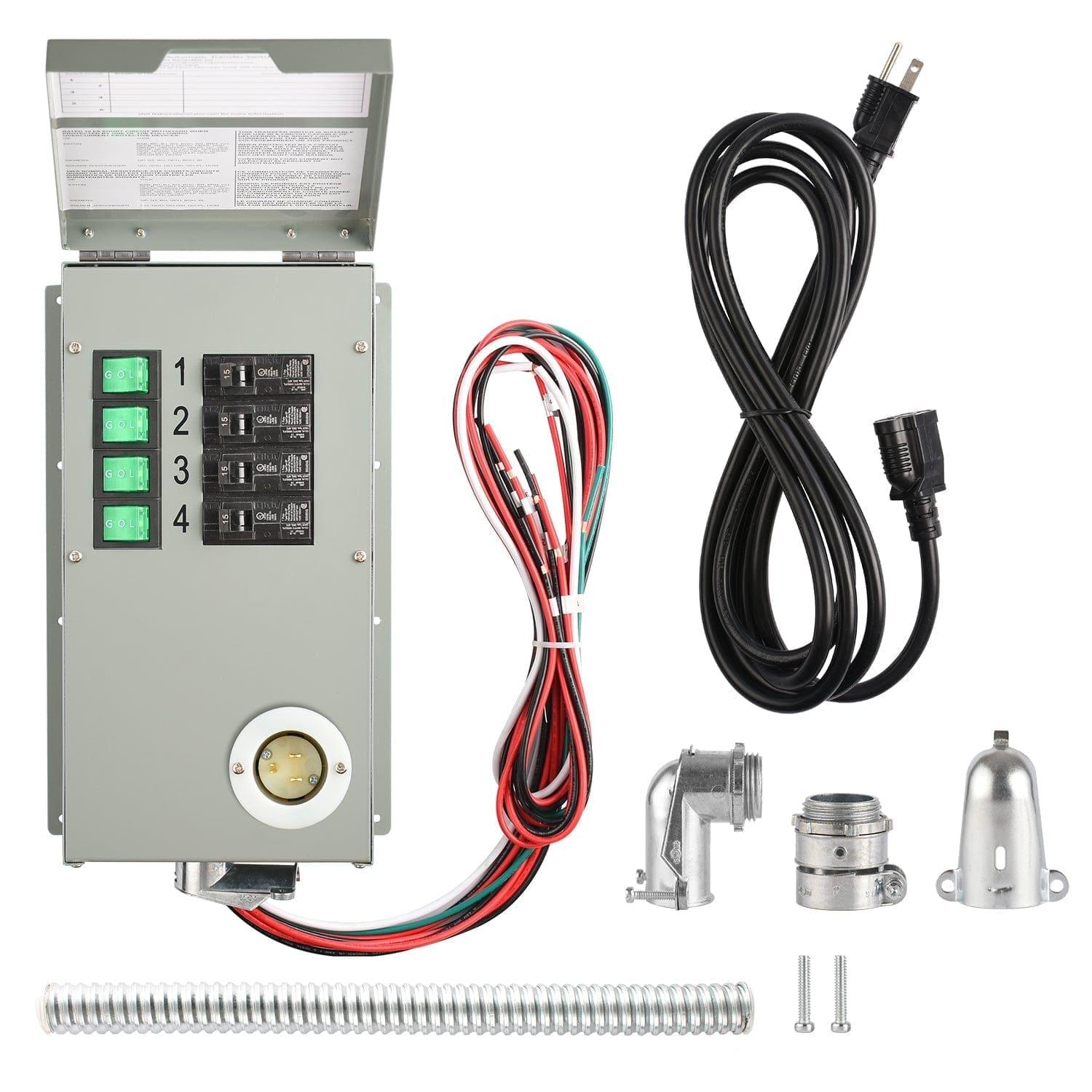 Nature's Generator Transfer Switch Kit for Efficient Power Management