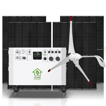 Nature's Generator Powerhouse Gold Plus WE System - Whole House Wind and Solar Generator